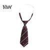 Child Dress Shirt Tie Kids Pre-tied Necktie for Boys Girls, Adjustable with Elastic Strap British Style School Uniforms Wedding And Cosplay,