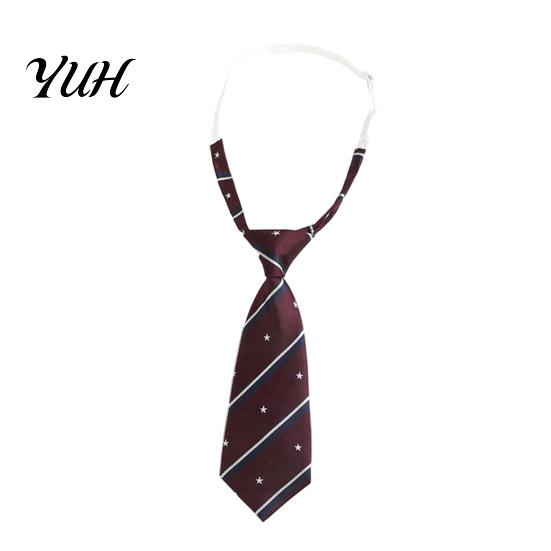 Child Dress Shirt Tie Kids Pre-tied Necktie for Boys Girls, Adjustable with Elastic Strap British Style School Uniforms Wedding And Cosplay,