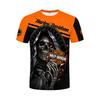 Nuova T-shirt Harley Davidson Cotone Stampa Moda Manica Corta Ventilata Body Building Harley Top