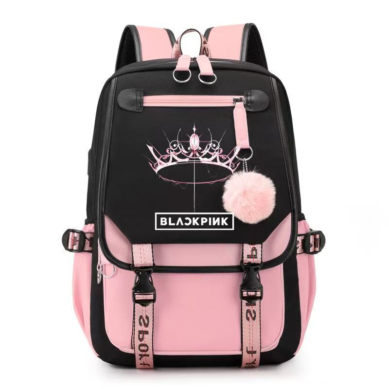 Backpack School Bag Primary School Students Junior High School Students College Students Campus Backpack