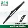 Rear Windshield Wipers Blades,Premium All-Season Wiper blades Replacement For Ford S-Max 2009-2014,Natural Rubber Bayonet,Easy to Install 13″