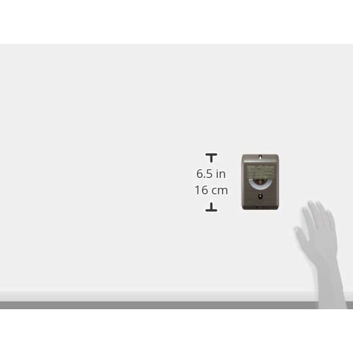 Panasonic Fully grounded waterproof outlet with electronic EE switch Brown WH5353AKP