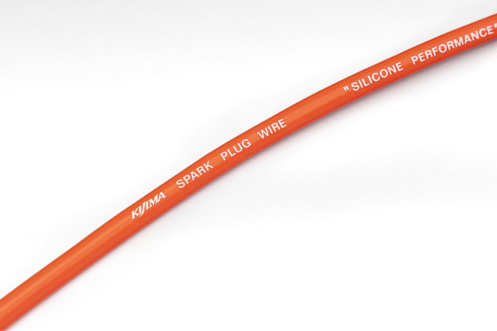 Kijima Bike Parts Silicone Cord Length 1m Leakage Prevention Red