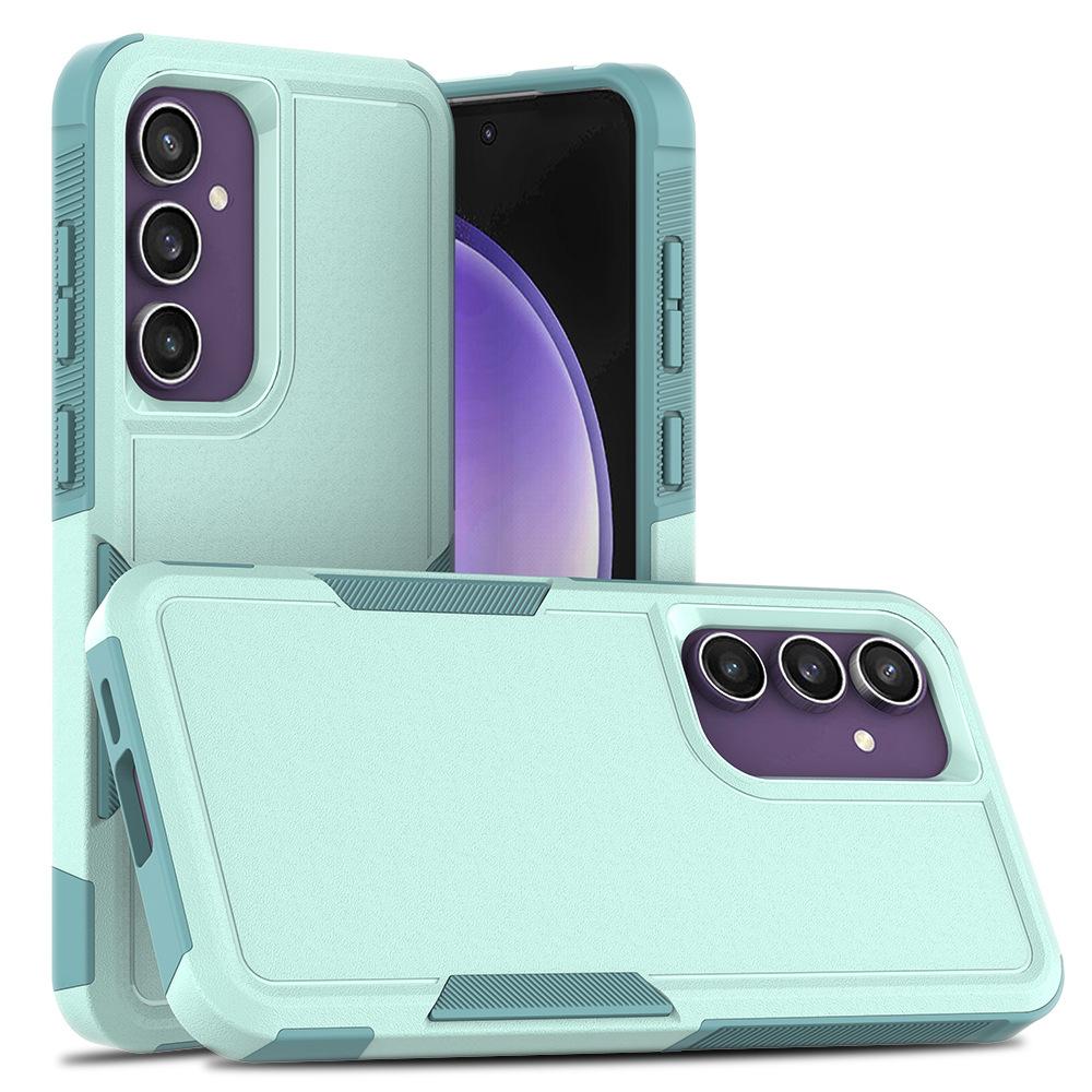 Applicable to Samsung A56 A36 sailing 2-in-1 mobile phone case S26Ultra color matching anti-drop A26 protective case