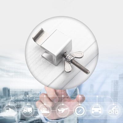 1 Pc Door Lock Self-Defense Antitheft Door Stopper Portable Door Lock Portable Door Stopper Safety Home Latch Aluminium Alloy