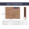 Baellerry Brand Design Men Short Wallets Fashion Classic Purse Vintage Business Bifold Wallet Card Holder Gifts