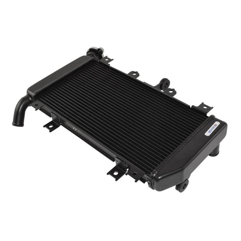 WAASE Radiator Cooler Cooling Water Tank For Kawasaki Ninja 400 EX400 Z400 ABS 2018 2019 2020 2021 2022 2023 2024