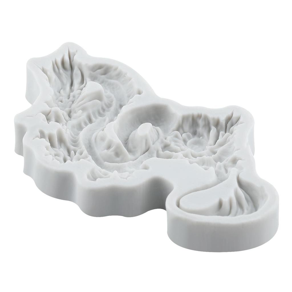 Dragon Silicone Molds Chinese Zodiac Dragon Fondant Mold Cake Decorating Tools Cupcake Topper Candy Chocolate Gumpaste Mold