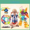 Multicolor Magnetic Building Blocks With Good Abrasion Resistance For Creative Kids
