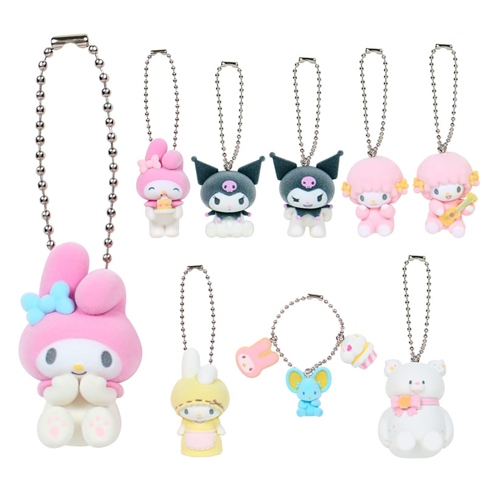 Sanrio My Melody and Kuromi PVC and Steel Secret Mascot 883450 Netflix Original Anime