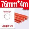 Minxin High-Temperature Red Silicone Duct Hose