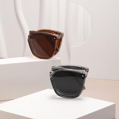 04021 Folding Fashion Sunglasses 2023 New Personalized Polarized Sunglasses, Versatile Trend Glasses