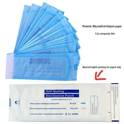 Dental Self-Sealing High-Temperature Sterilization Pouches for Nail Art Tools