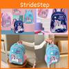Cute Nylon School Bag For Boys And Girls With Fun Cartoon Prints