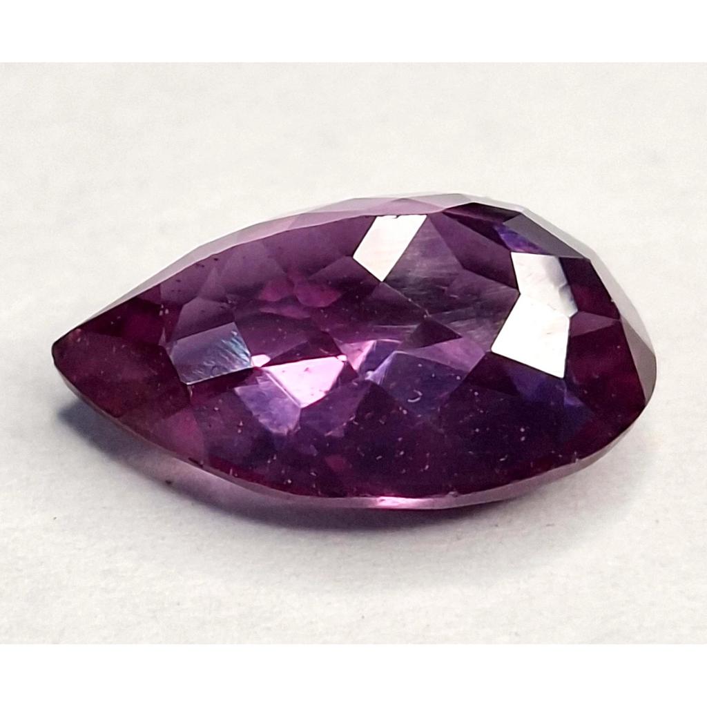 Natural Purple Sapphire Pear Cut 7-9 Ct Flawless Certified Loose Gemstone
