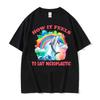 How It Feels To Eat Microplastics Funny Meme Vintage T-shirt Men's Clothing Fashion T Shirts Oversized Casual T Shirt Streetwear