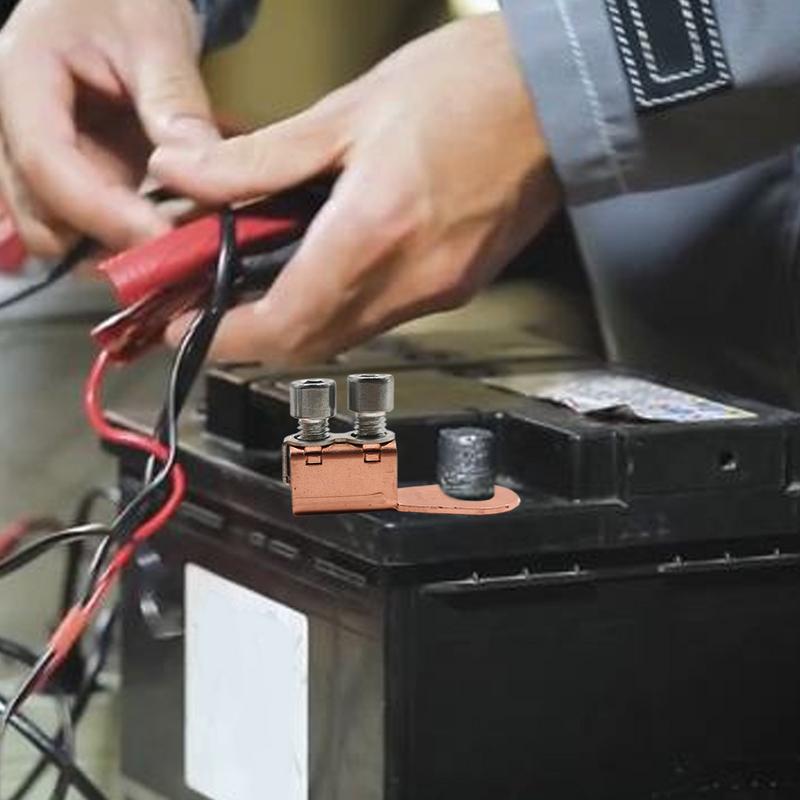 Battery Terminal Connectors Battery Cable Ends Wear-Resistant Post Terminals Junction Block With Hexagonal Wrench Cable