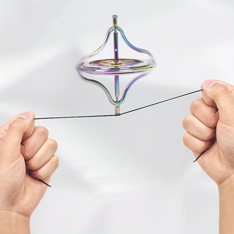 Second Generation Colorful Fingertip Spinner Zinc Alloy Decompression Toy Fingertip Spinner Creative Metal Gyroscope Halloween Christmas Gifts