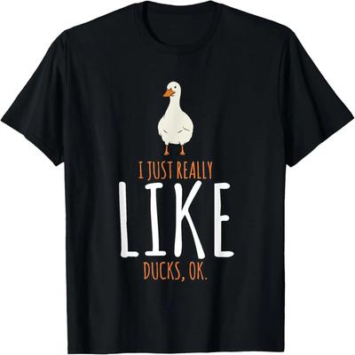 Duck Gifts I Just Really Like Ducks, Ok T-Shirt