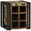 Wine Rack 35 x 35 x 39 cm Solid Upcycled Wood