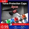GLC GLB 4Pcs Metal Car Tire Valve Stems Cap Dustproof Cover Accessories For Benz AMG A C E S G Class W201 W210 W108 W204 W205 W