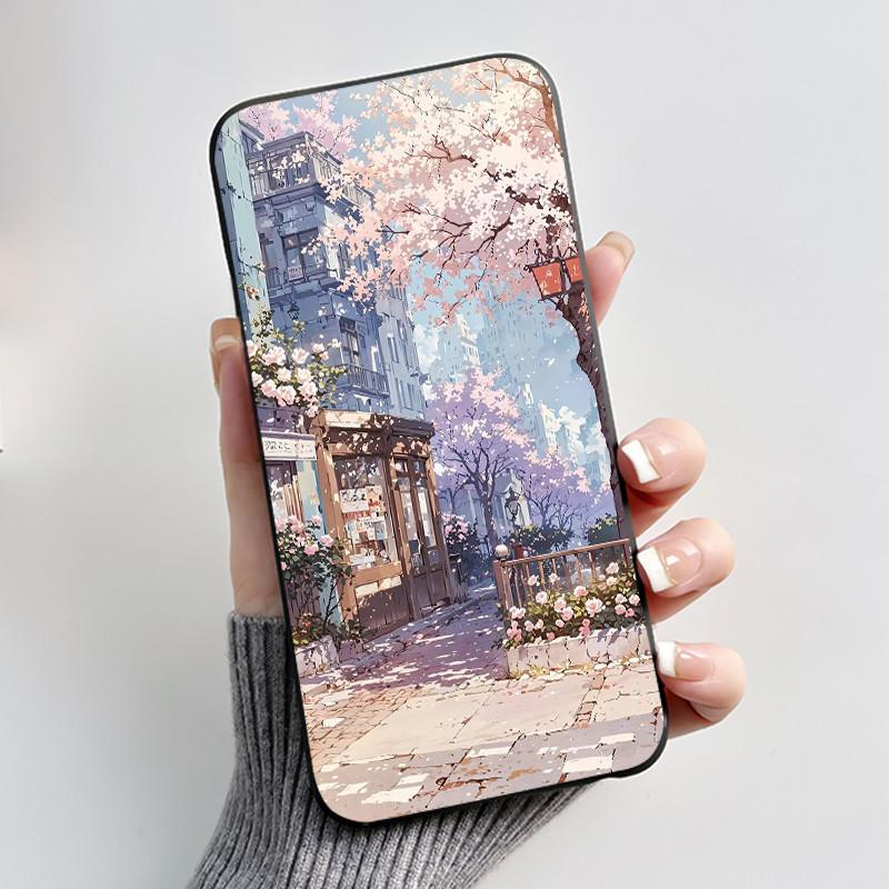 Casing For Nokia 106 2G 2023 106 4G 2023 Case Aesthetic Luxury Cute Cool Boys Girls Soft Silicone Black Matte Phone Cover Shell