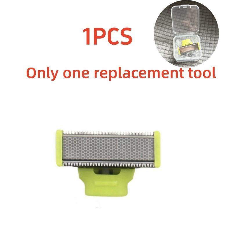 MLG 1pcs replacement head/1box USB rechargeable waterproof electric shaver beard shaver body trimmer men s shaver hair