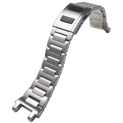 Korlexchi Men's Metal Watch Band for Casio and G-SHOCK MTG-B1000, 316 Stainless Steel Bracelet (Silver)