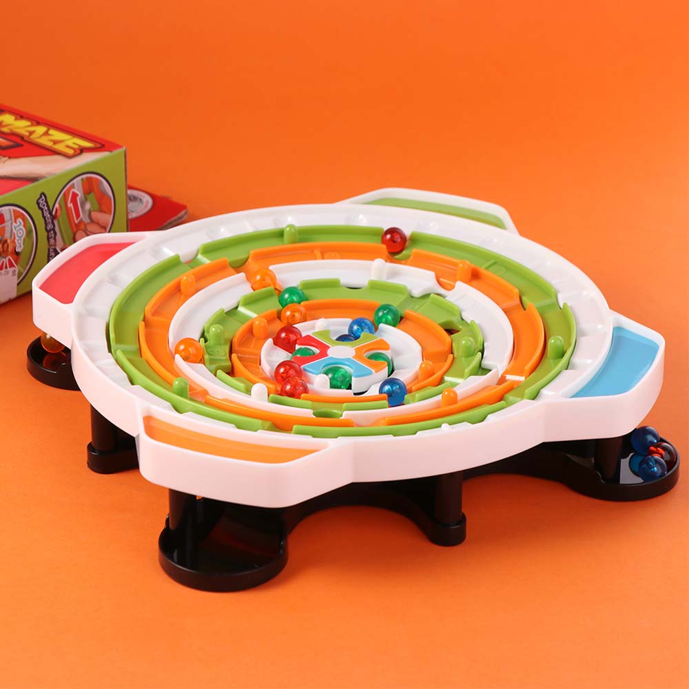 Montessori Maze Board Game Plastics Puzzle Maze Board Toys  Children's Birthday Gift