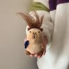 1-20PCS Kawaii Keychain Plush Pendant Explosive Kapybara Plush Pendant Keychain Toys Bag Pendant Doll Car Decoration Doll