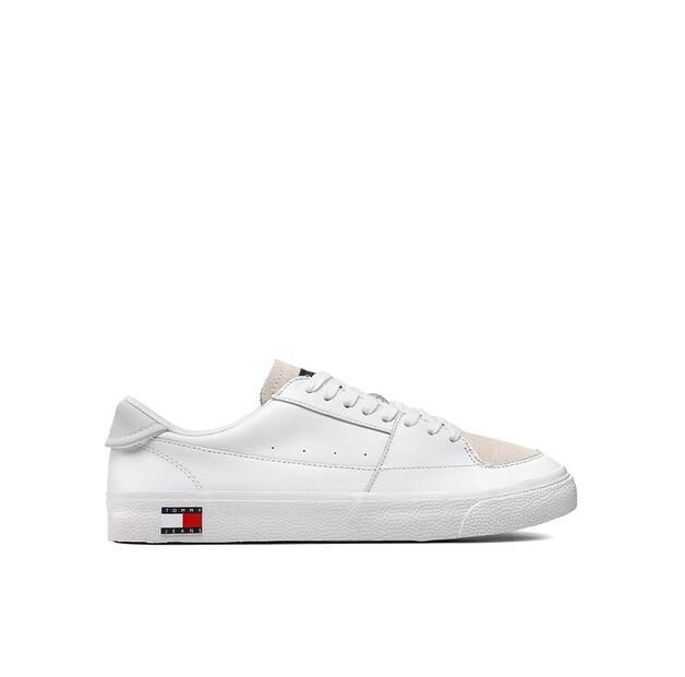 

Мужские кроссовки Tommy Jeans Vulcanized ess em0em01106 белые EU 43