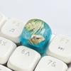 Clear Keycaps Featuring Underwater And Ocean Creature Pattern For Mechanical Keyboards Switches Decoration