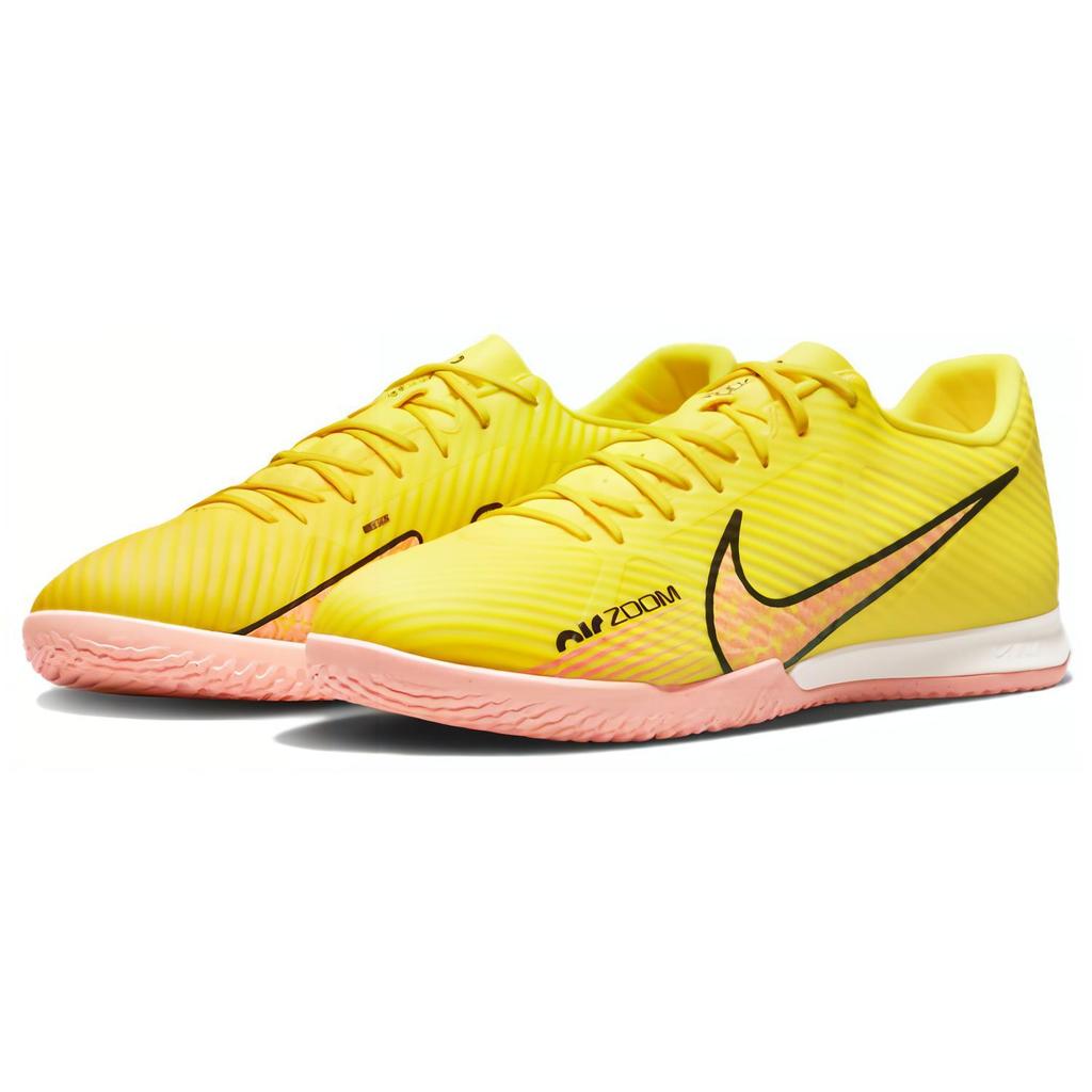 Nike Zoom Vapor 15 IC/in Indoor Artificial Turf Cushioning Slip Resistant Abrasion Resistant Soccer Shoes Unisex DJ5633-780