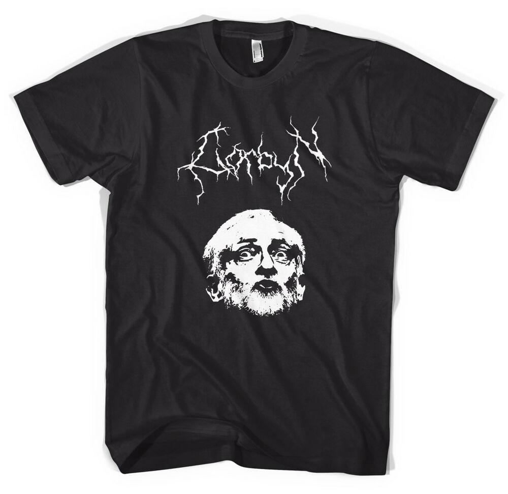 

Черные футболки Corbyn Labor Metal Jeremy Corbyn черные S