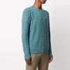 Polo Ralph Lauren FW21 Logo Embroidered Solid Color Cable Knit Sweater Men sweater Blue 710719546-029
