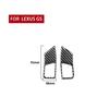 2Pcs Carbon Fiber Steering Wheel Button Cover Trim For Lexus GS300/350/430/450h