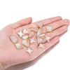 5Pcs Love Round Cross Shell Pendant Necklace Charms Jewelry Making Bracelet DIY Earrings Supplies Summer Beach Ocean Accessories
