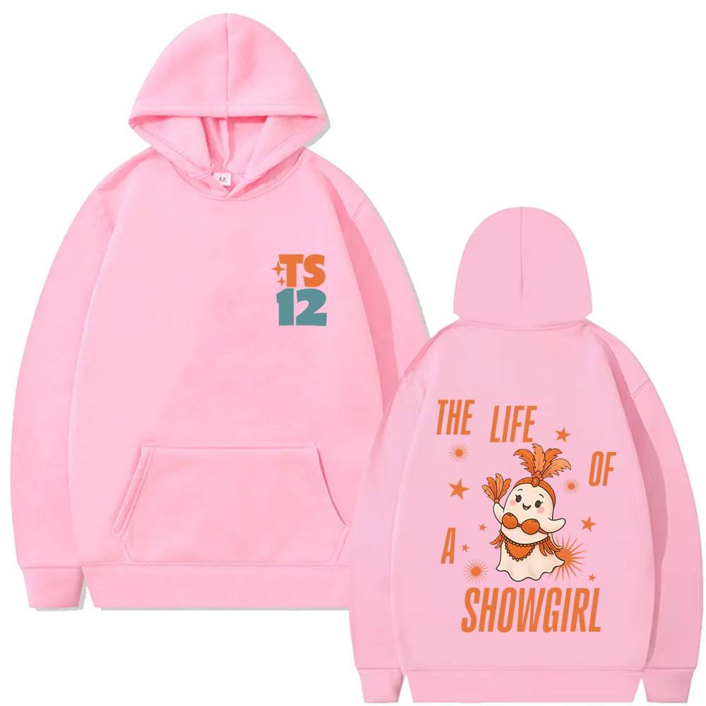 

The Life of A Showgirl Album Graphic Hoodie Fans Gift Men Women Fashion Casual Fleece Pullover Male Cool Streetwear 3XL
