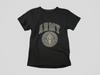 US Army Grafik T-Shirt Militärisches Emblem Tee Vintage Stil Unisex Schwarze Baumwolle