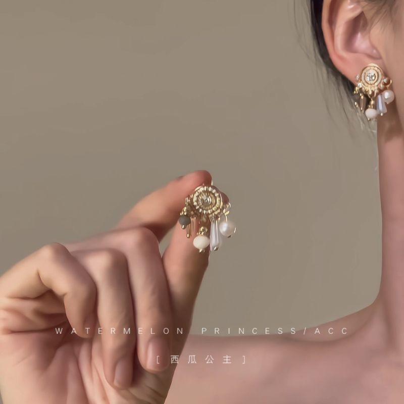 

Artemis Bohemia Earrings 2024 New Arrival Best Selling Ethnic Earrings Fancy Earrings for Women Silver Needle-Ear Holes