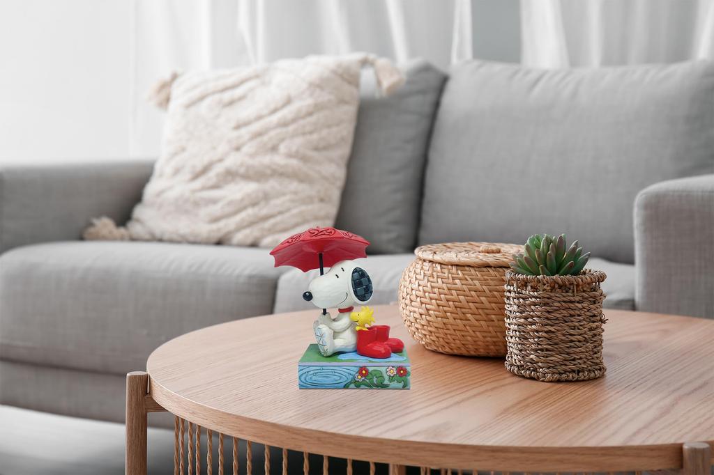 JIM SHORE Snoopy Holding Umbrella 6017872