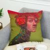 Natasha Lelenco Abstract Art Pillow Case For Car Sofa Decorative Home Double-sided Print Plush Square Throw Pillow Cushion Cover
