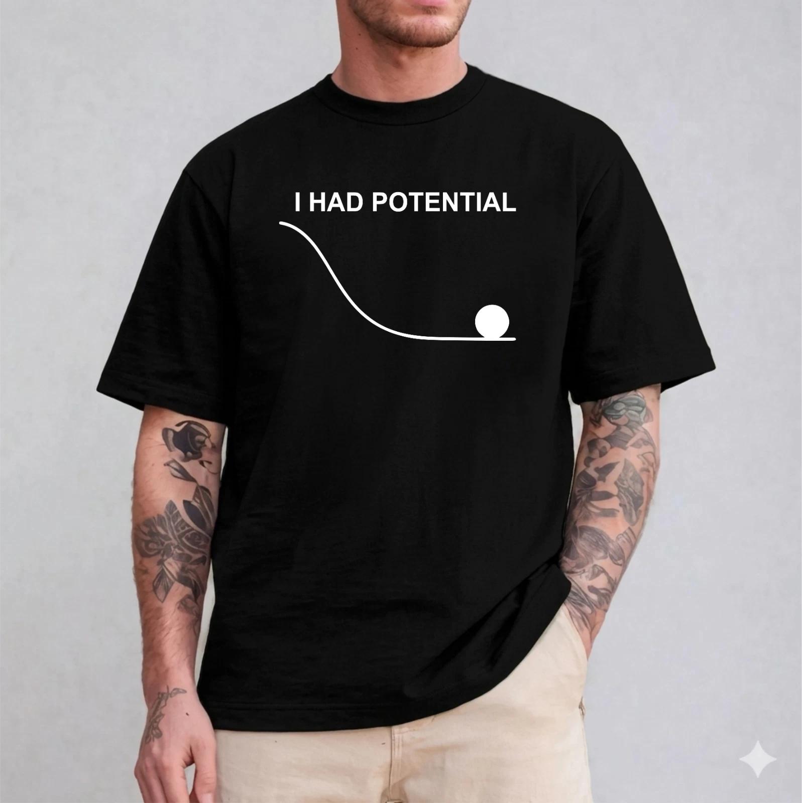Dr Grace Movie Parody T-Shirt, I Had Potential Shirt, Book Lovers Vintage Gift S
