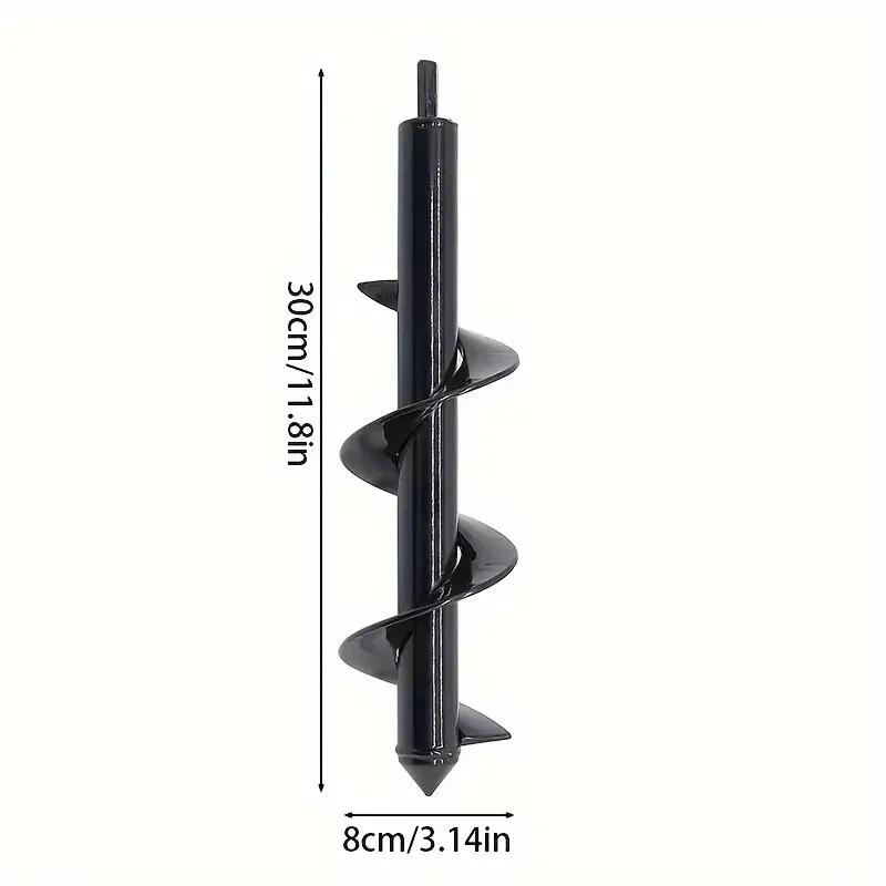 Planting Flowers and Various Vegetable Fields Drill Bits Spiral Blade Charging Drills Hand-electric Drill Landscaping Soil