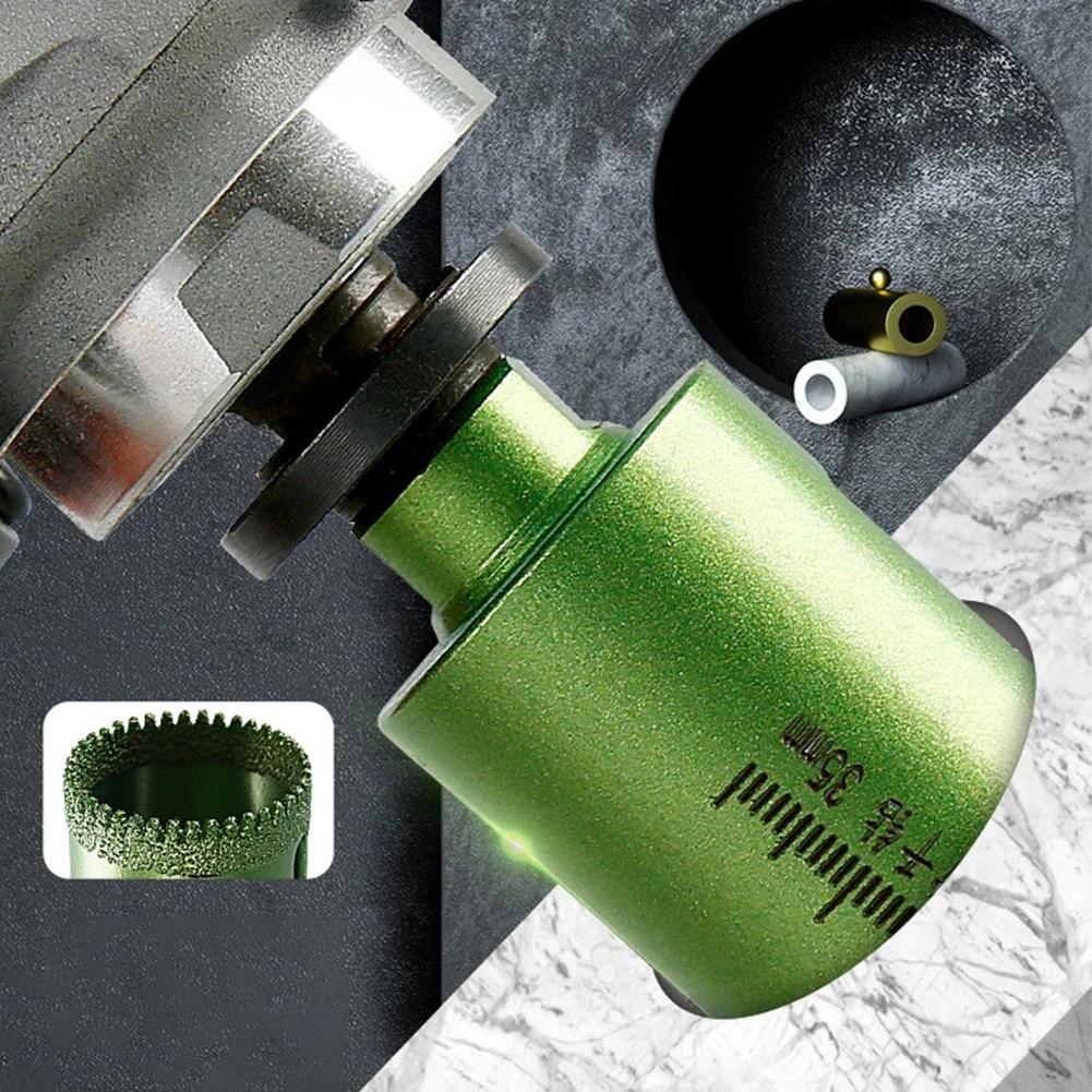 Pájené suché vrtáky 20-60mm Závit M10 Otvírák otvorů Vrtací bit Děrovka Keramická dlaždice Žula Mramor Otvírák otvorů Nástroje