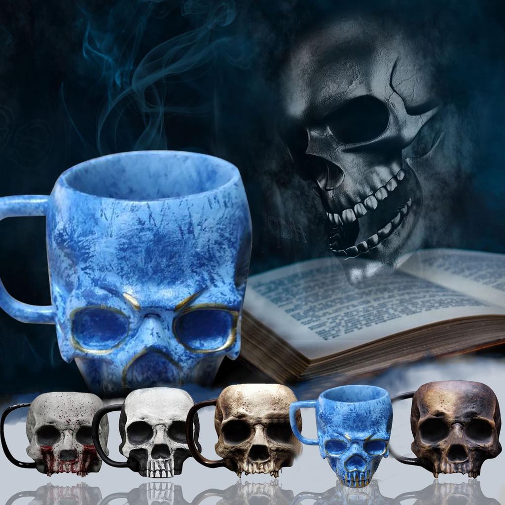 Funny Horror Holiday Daily Home Decoration Skull Head Water Cup
