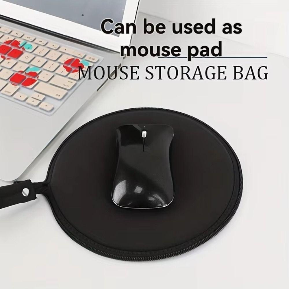 Headphone Pouch Data Cables Bag Adapter Power Case Mouse Case Digital Storage Bag  Home Office