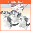 Crystal Soft 10cm Cat Plush Keychain Cute Kitten Stuffed Toy For Decoration