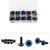 100pcs Plastic Doll Safety Eyes For Teddy Bear Felting Toys DIY Craft Accessories 8MM