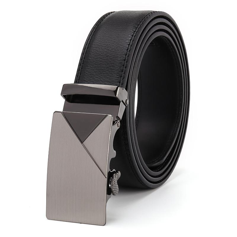 PULO Automatický opasek s přezkou Pánský opasek Ležérní Businessový Špičkový Pánský opasek
